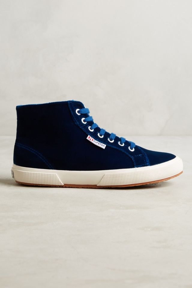 Superga Velvet High-Tops #1