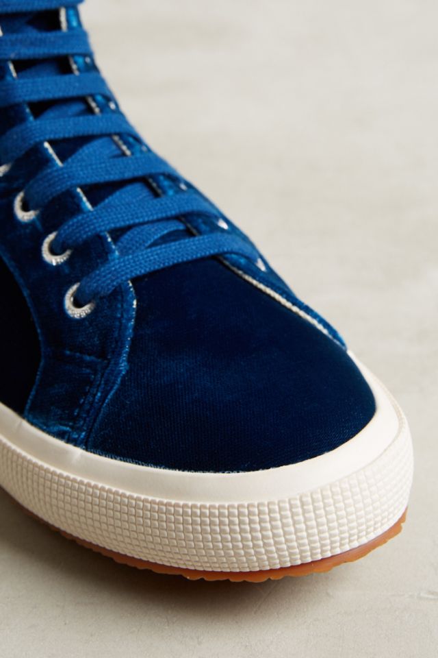 Superga Velvet High-Tops #3