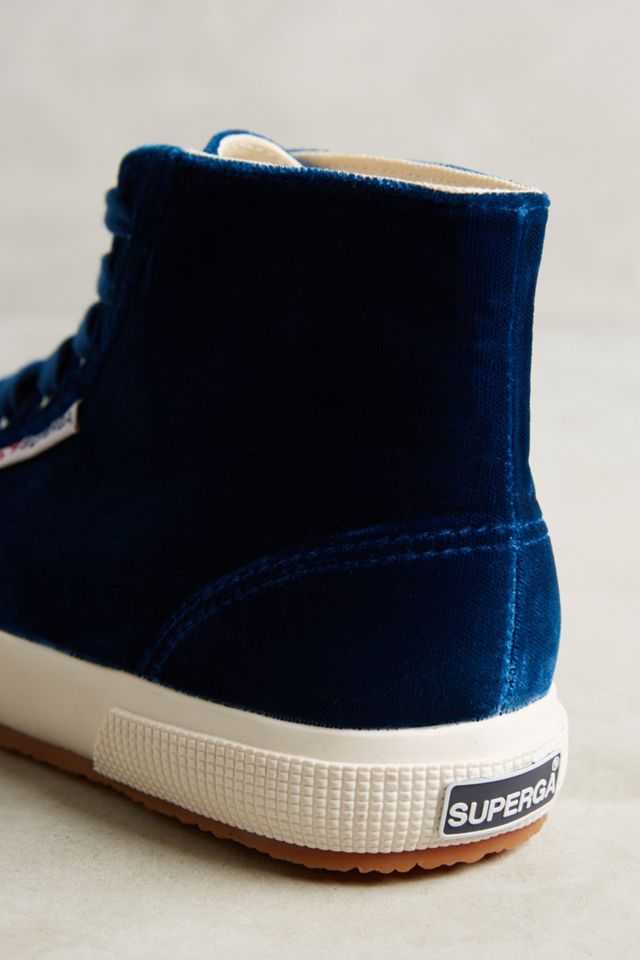 Superga Velvet High-Tops #4