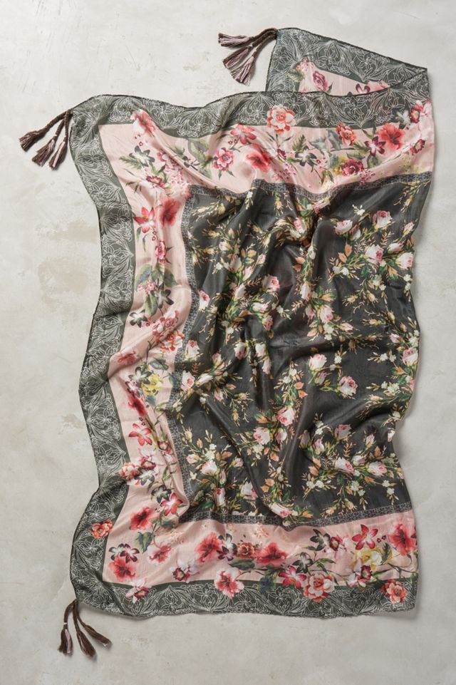 Silk Jardin Scarf #2