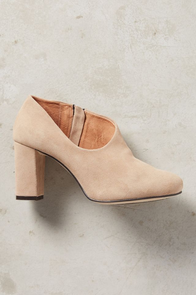 All Black Side-Scoop Booties #1