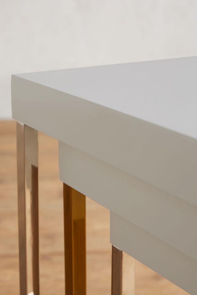 Lacquered Regency Nesting Tables #3