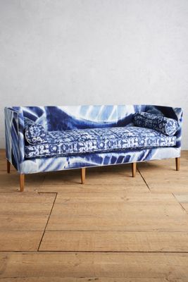 Shibori-Printed Harper Sofa