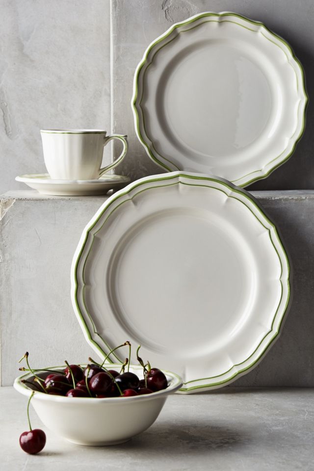 Gien Filet Bleu Dinner Plate #1