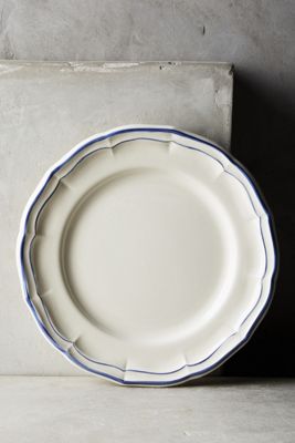 Gien Filet Bleu Dinner Plate