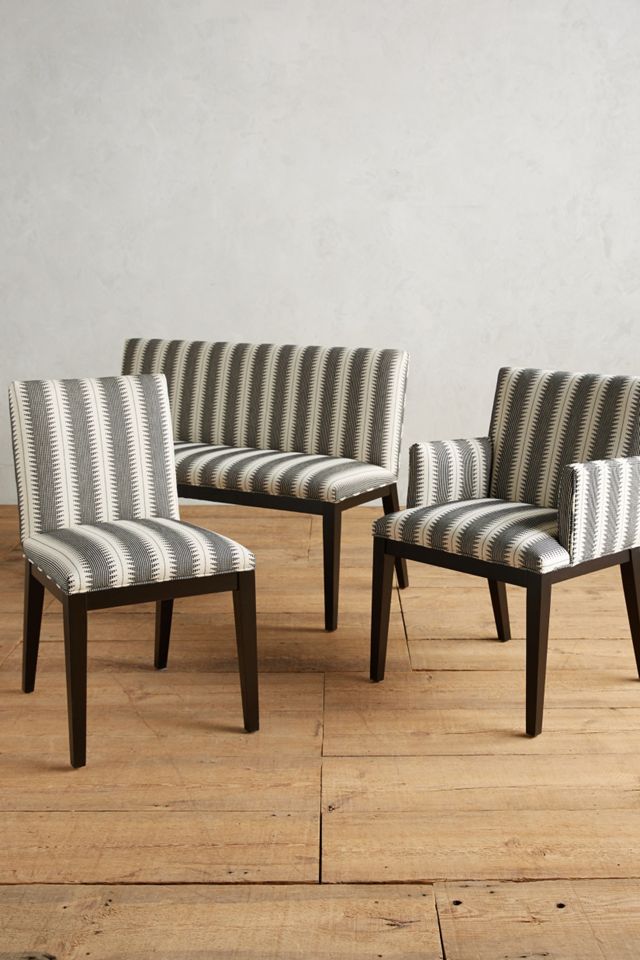 Suren-Striped Emrys Armchair #3