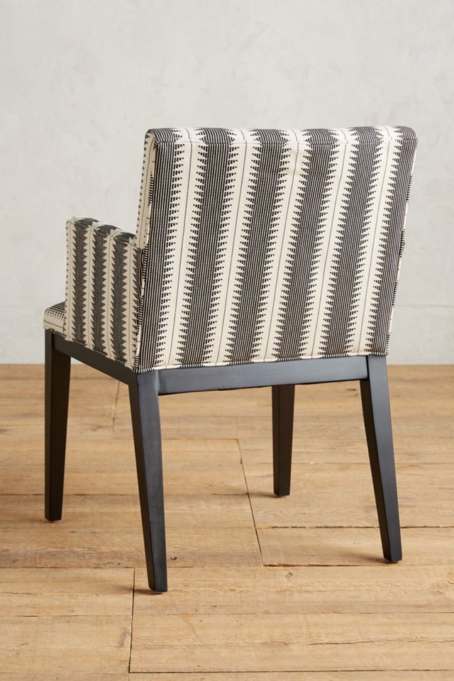 Suren-Striped Emrys Armchair #1