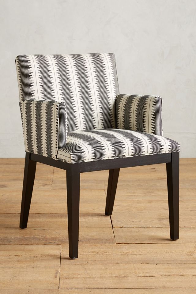 Suren-Striped Emrys Armchair