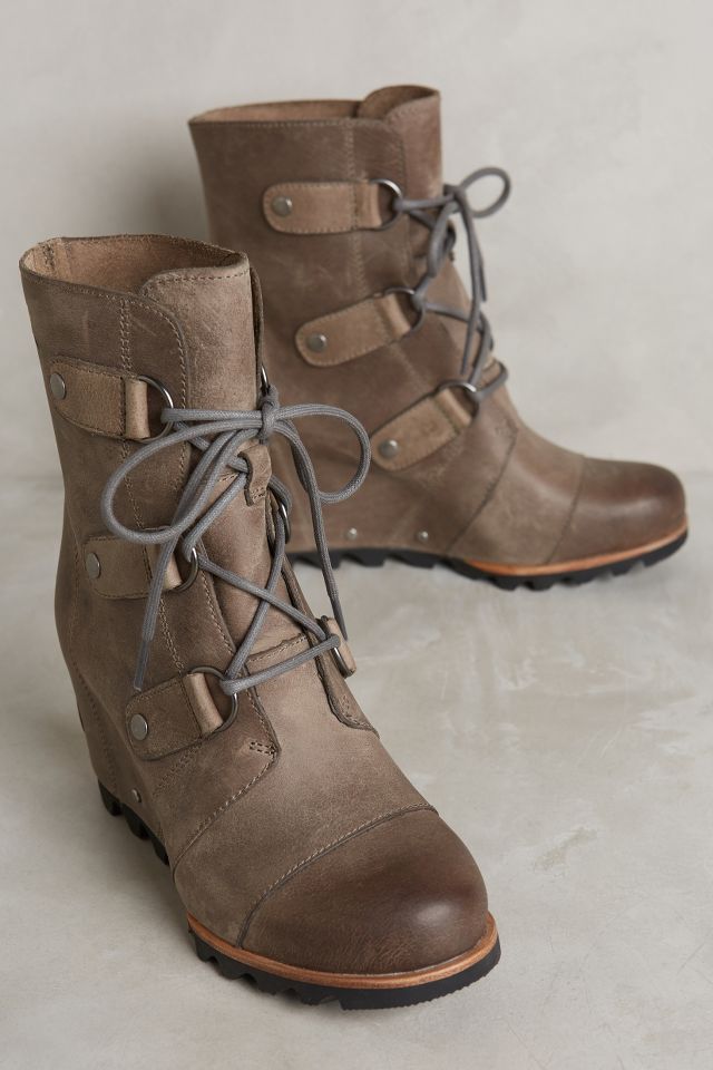 Sorel Joan of Arctic Wedge Ankle Boots Anthropologie