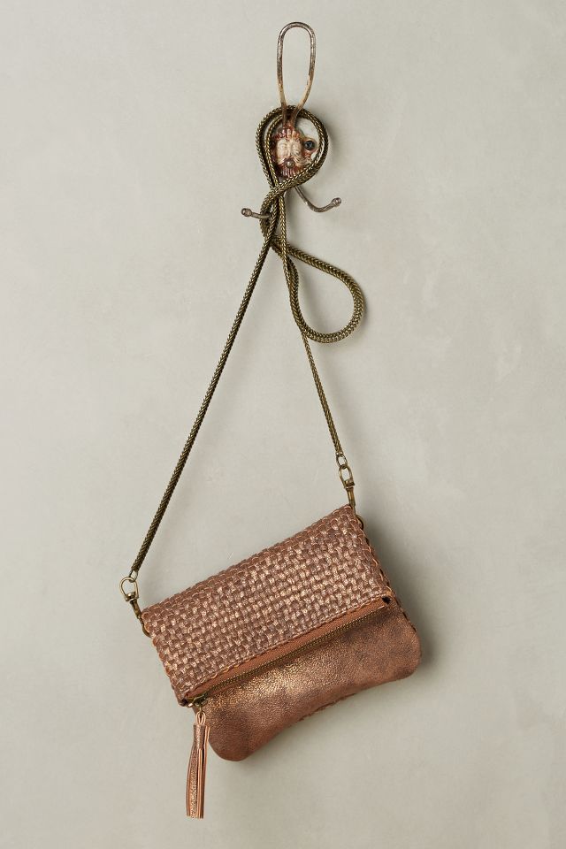 Anthropologie Foldover online Crossbody Clutch