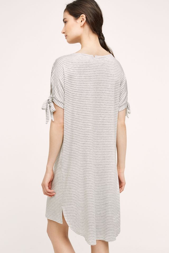 Striped Tee Dress #1
