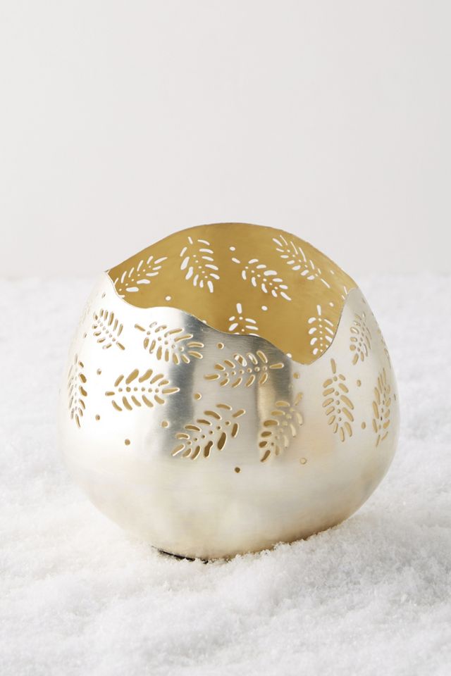 Falling Leaf Votive #2