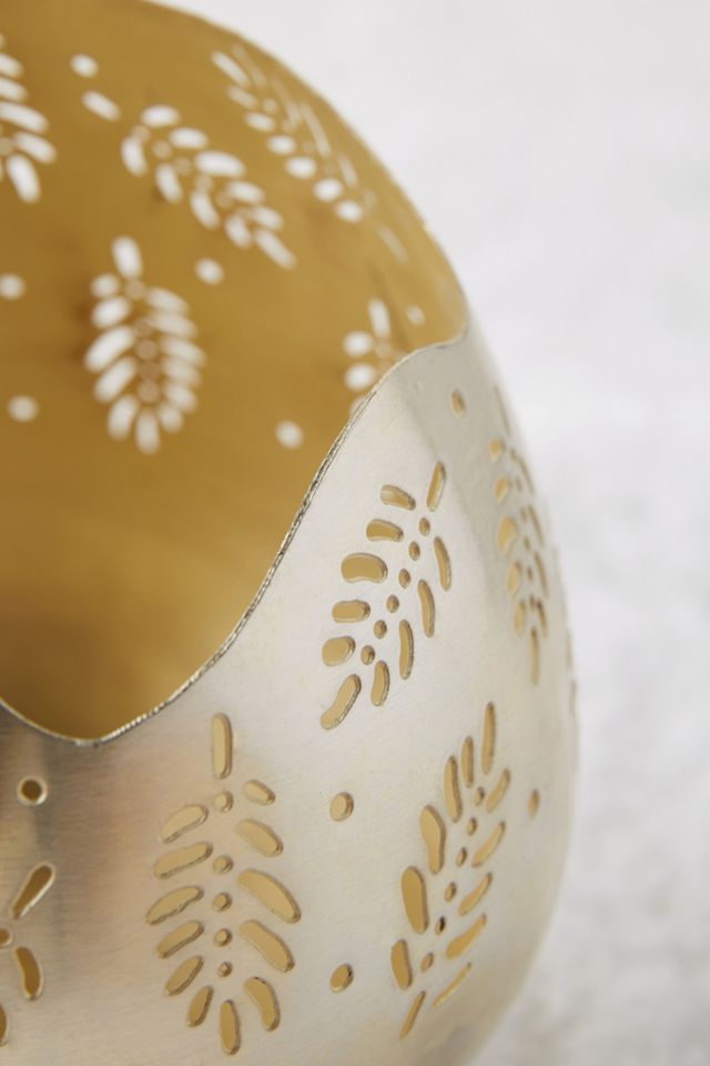 Falling Leaf Votive #3