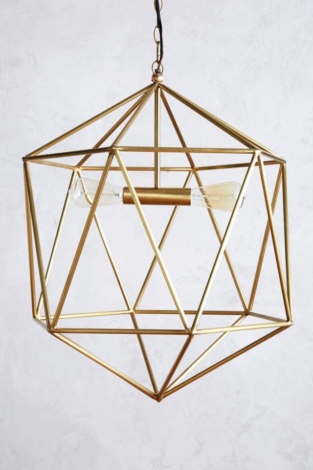 Euclidean Pendant, Faceted Orb #8