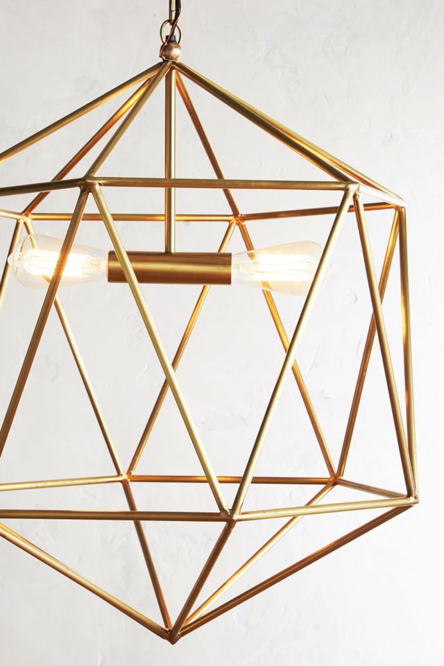 Euclidean Pendant, Faceted Orb #9