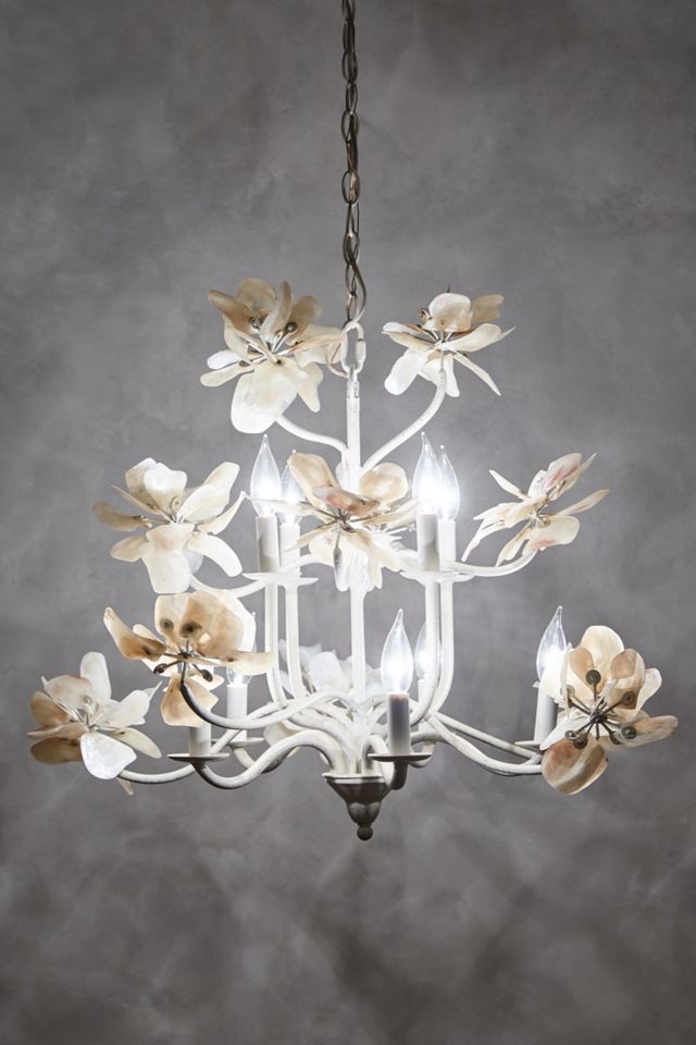 Pearled Magnolia Chandelier #2