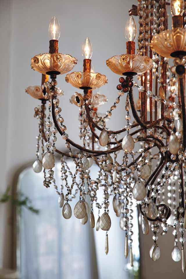 Draped Bijoux Chandelier #6