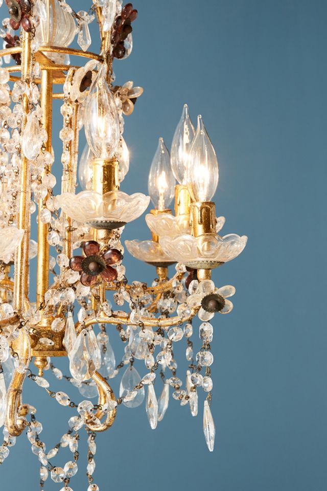 Draped Bijoux Chandelier #1