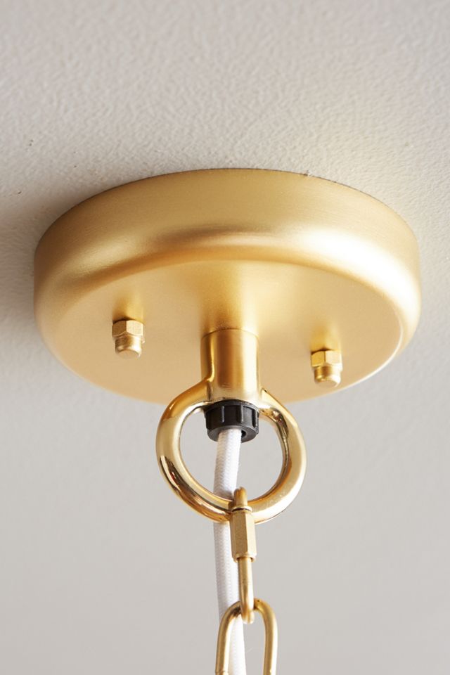 Lacquered Mobilesque Chandelier #4
