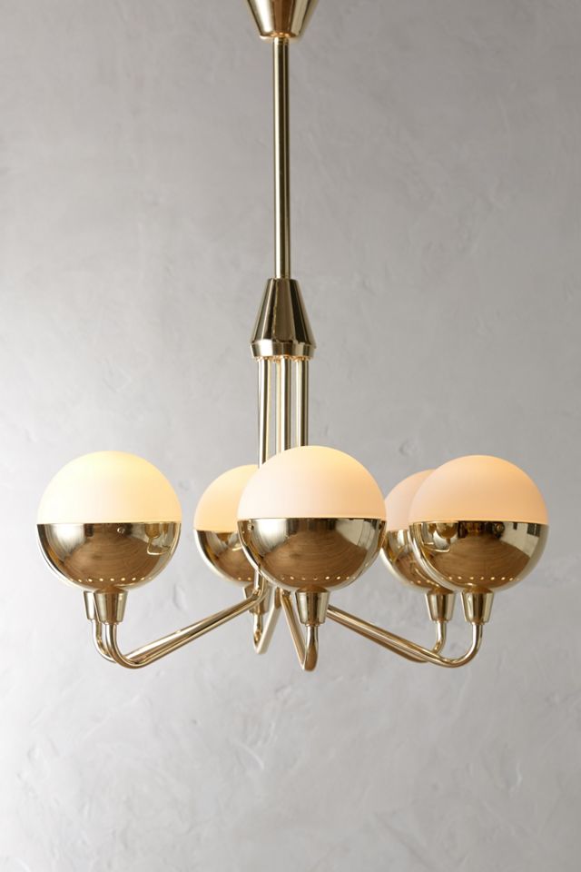 Anchored Orb Chandelier #7