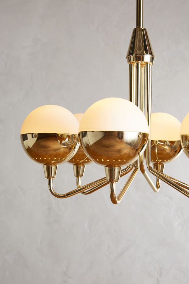 Anchored Orb Chandelier #9