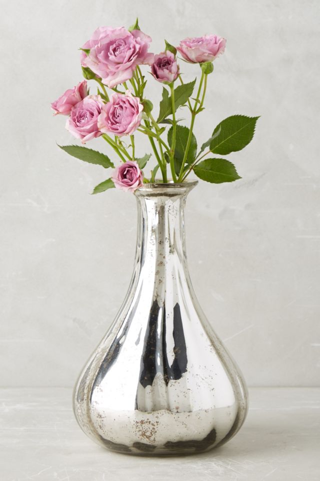 Etched Mercury Vase #1