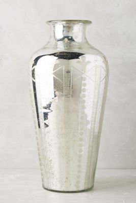 Etched Mercury Vase