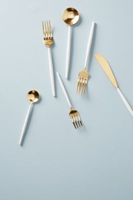 Cloud-Dipped Flatware