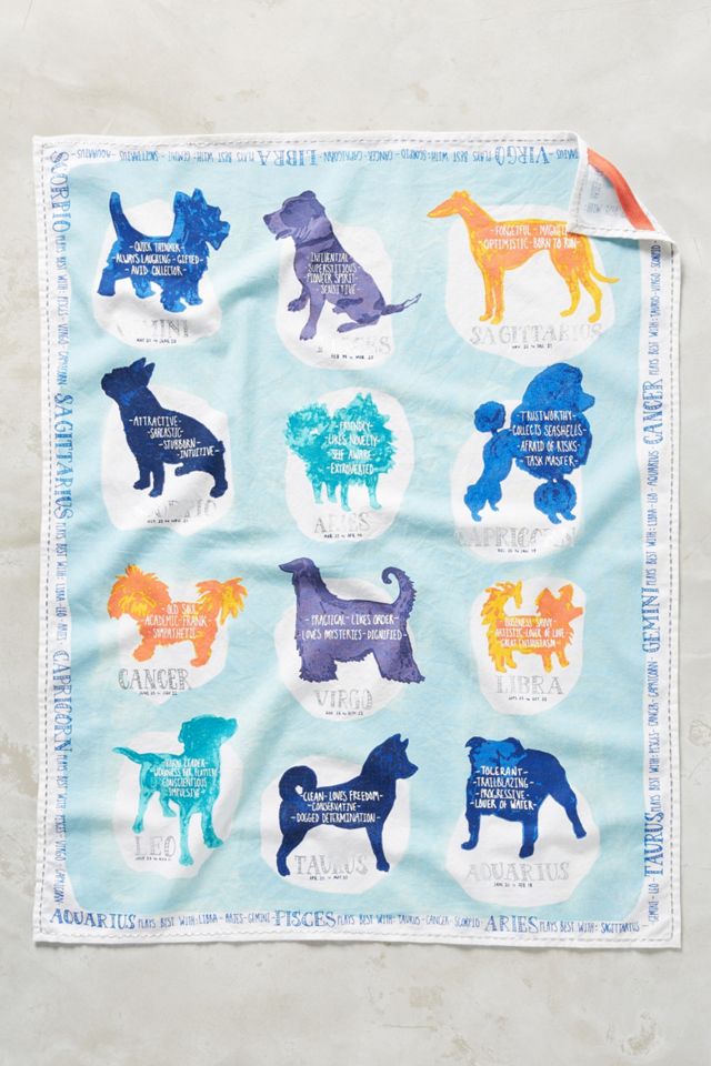 Zodiac Companion Dish Towel #2