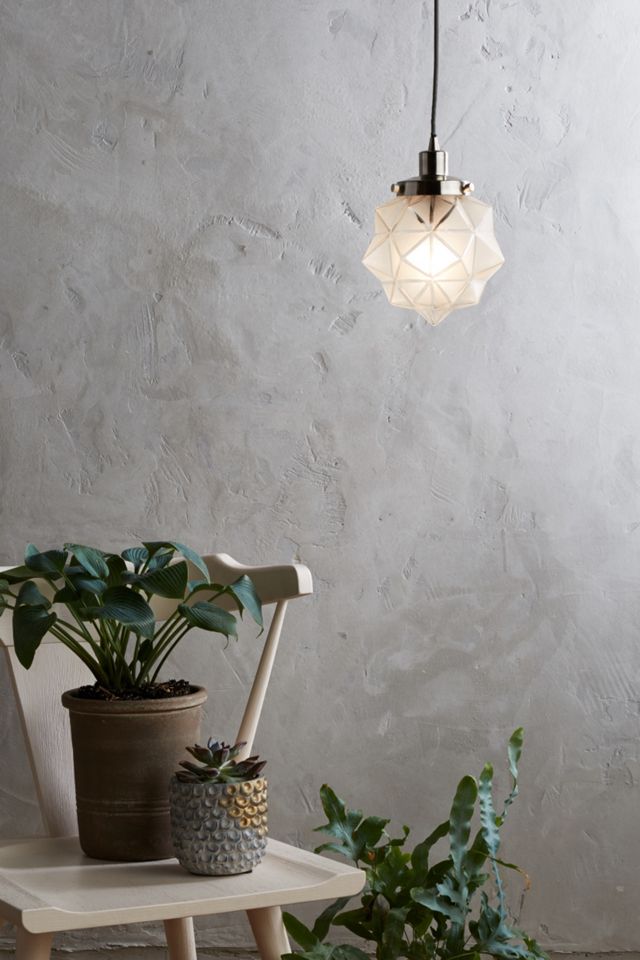 Frosted Facet Star Pendant #3