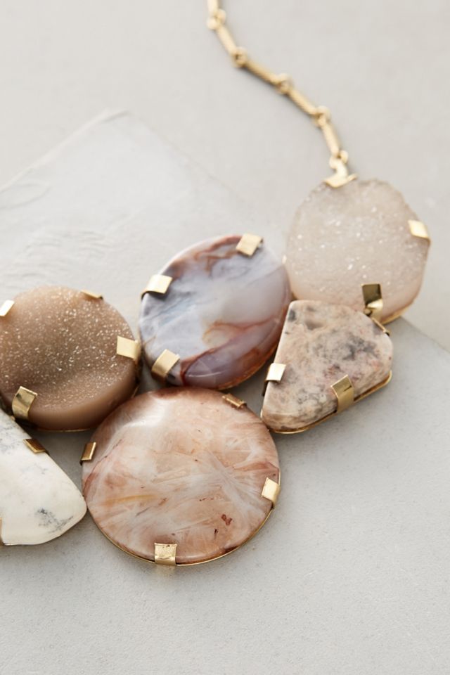 Earth Elements Bib Necklace #1