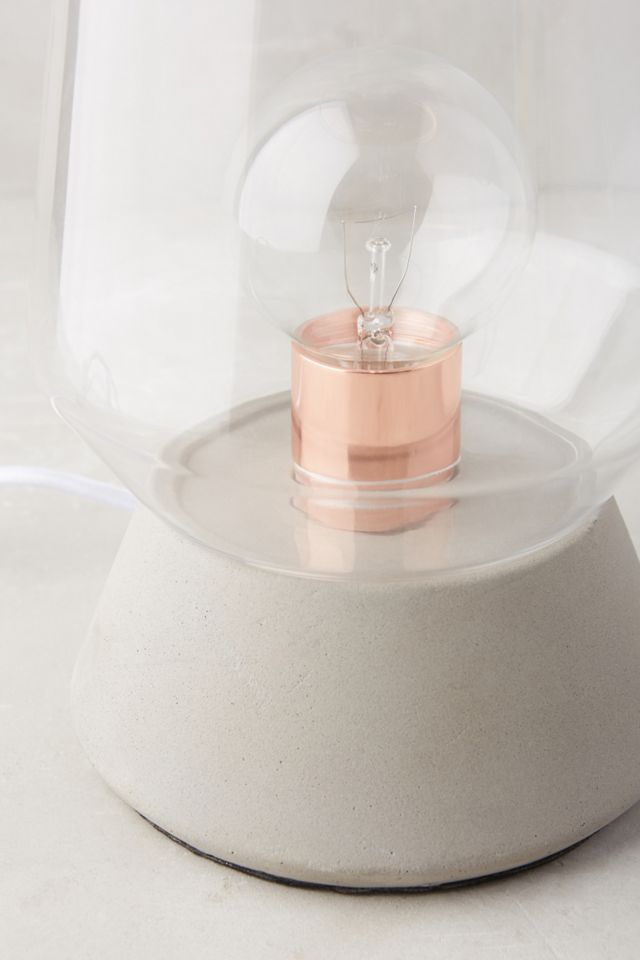 Faceted Glass Table Lamp #2