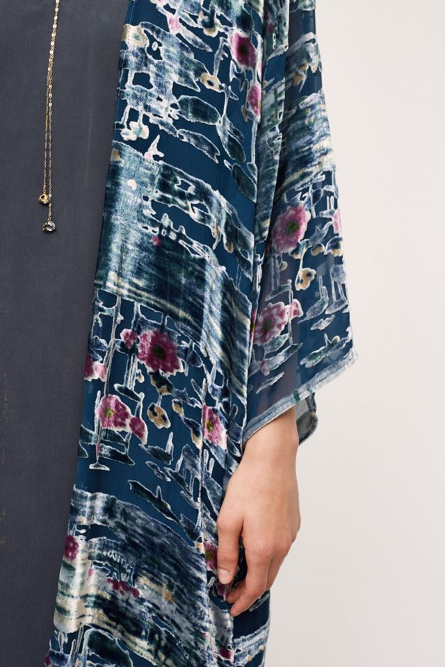 Moonlight Waves Kimono #2