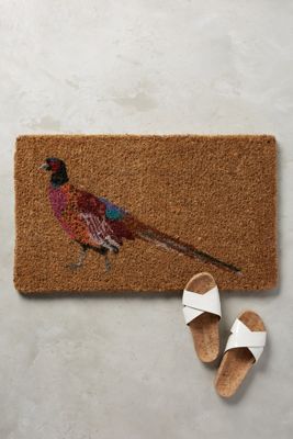 Pheasant Door Mat