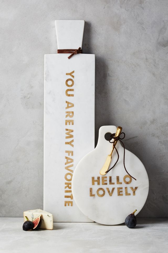 Gilded Greetings Cheese Board #1