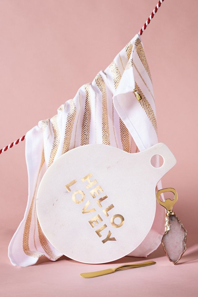 Gilded Greetings Cheese Board #3