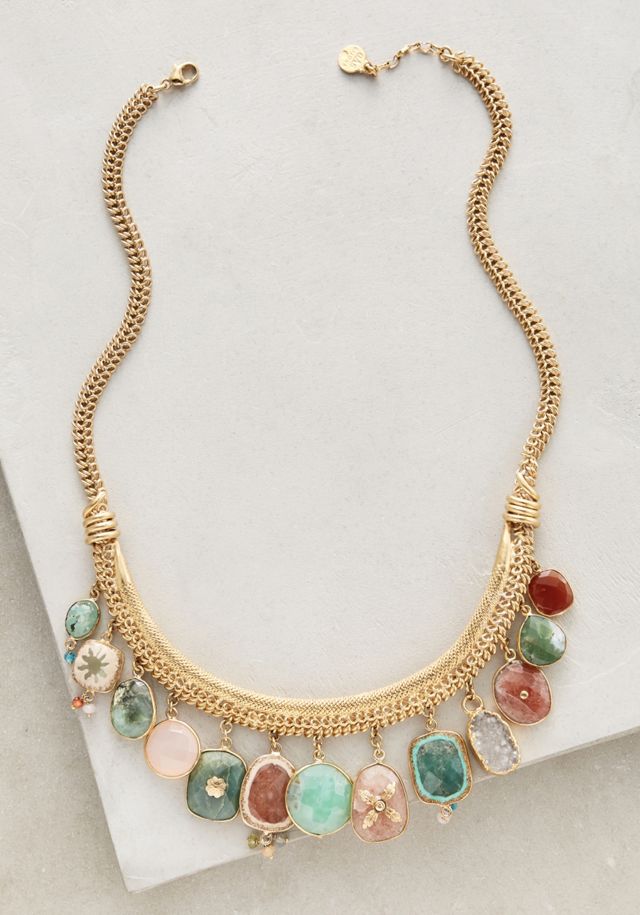 Croisette Bib Necklace