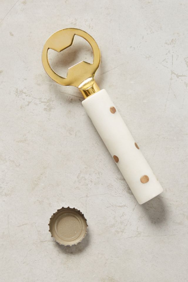 Brass-Dotted Barware #1