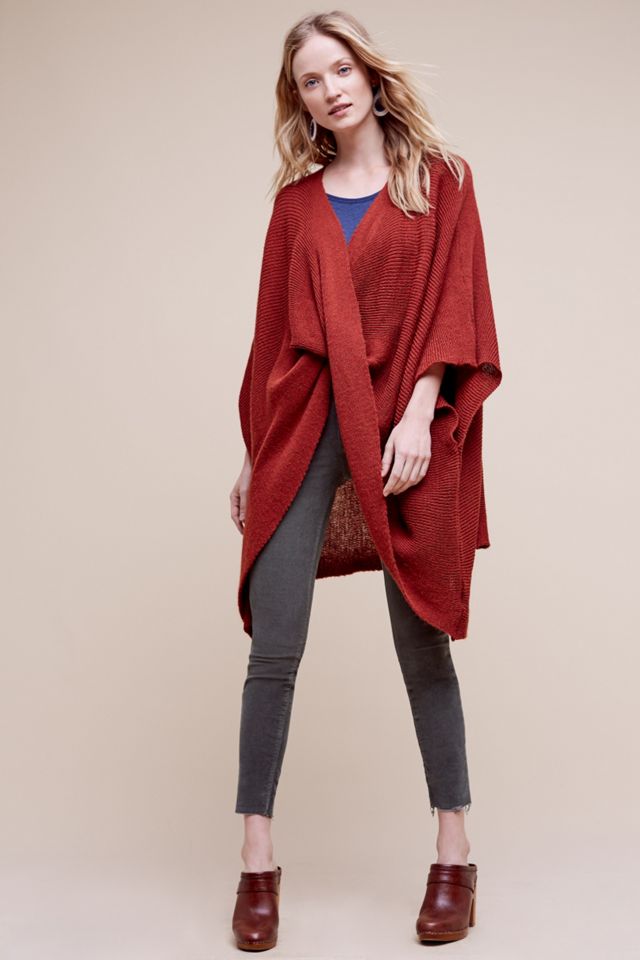 Isabel Oversized Poncho #2