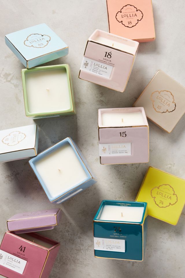 Lollia Poetic License Boxed Candle #1