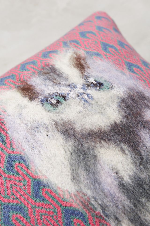Wool Woodland Pillow #2