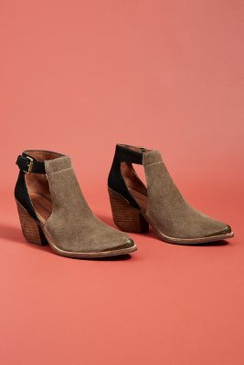 Jeffrey Campbell Woodruff Cutout Ankle Booties Anthropologie