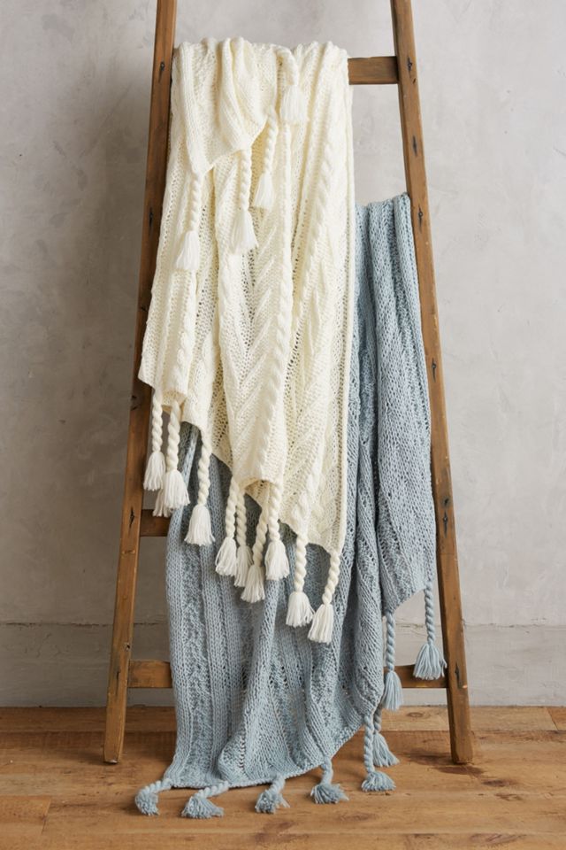 Tasseled Borlas Throw #1