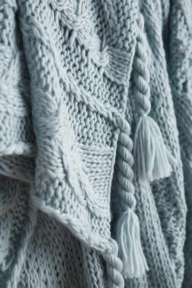 Tasseled Borlas Throw #2
