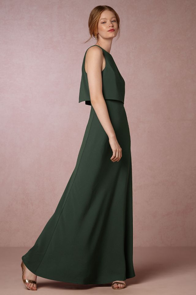 Jill stuart iva outlet crepe maxi