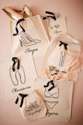 Bride's Travel Bag Set
