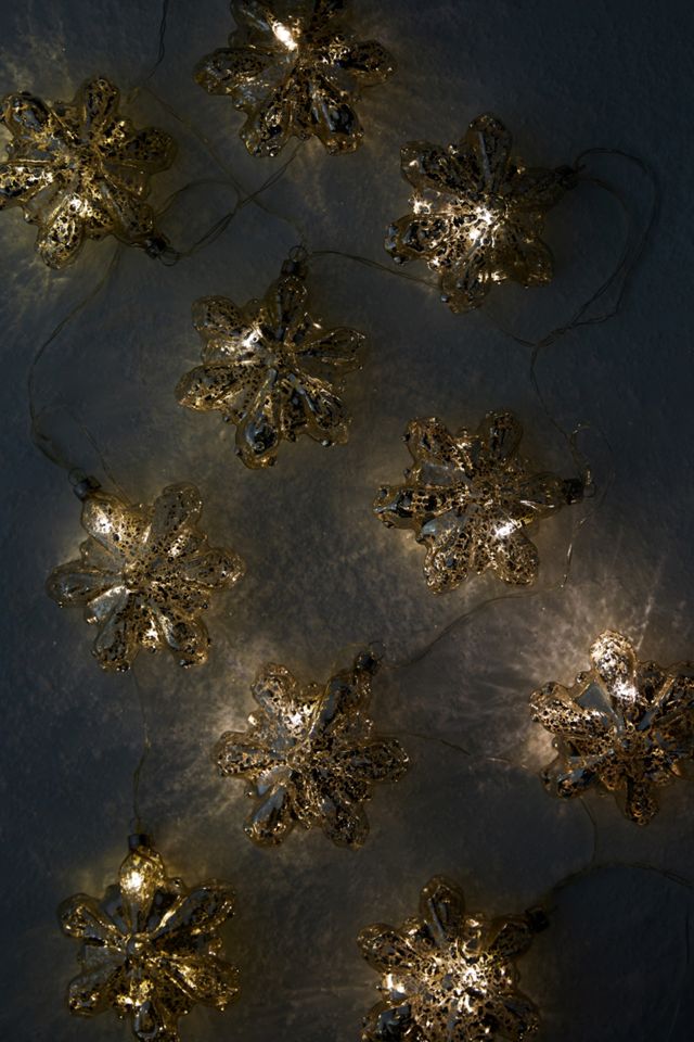 Glass Star String Lights #1