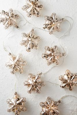 Glass Star String Lights