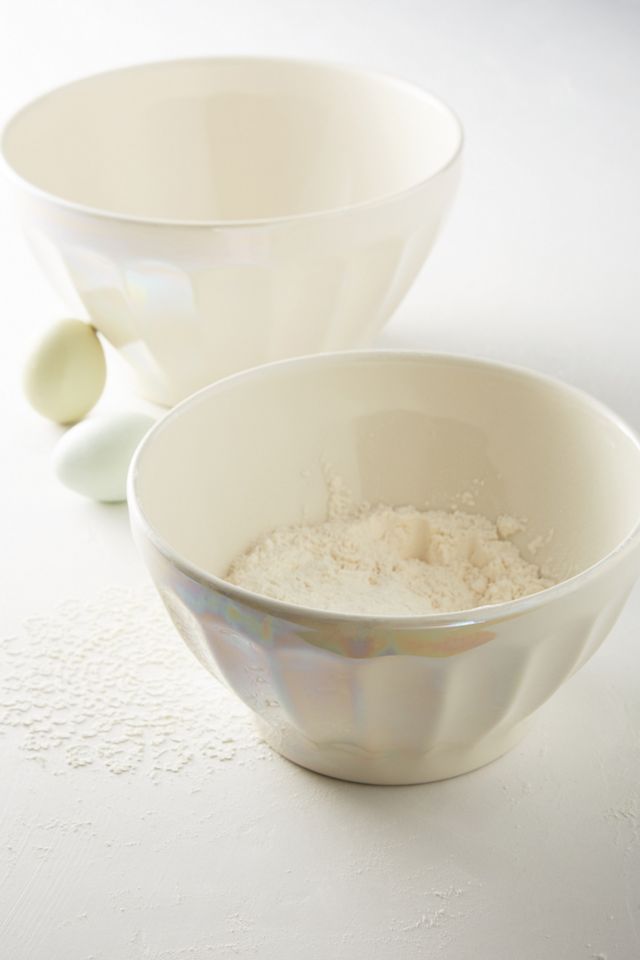 Lustered Latte Mixing Bowl Set