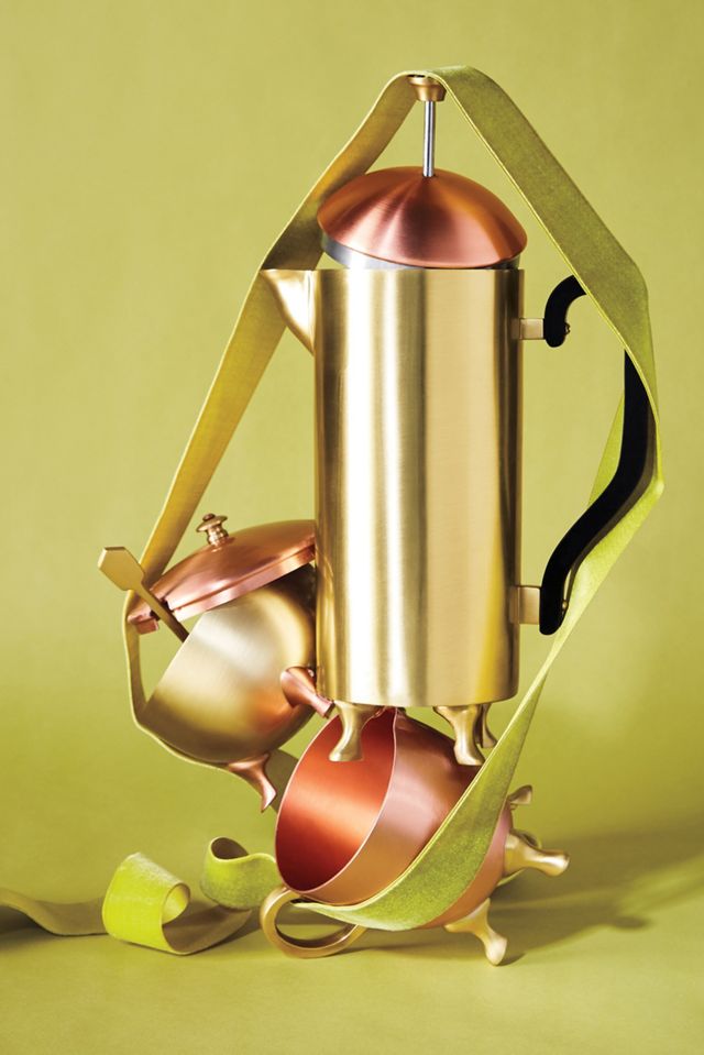 Bronzed French Press #3